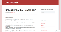 Desktop Screenshot of kefiranda.com