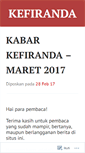 Mobile Screenshot of kefiranda.com